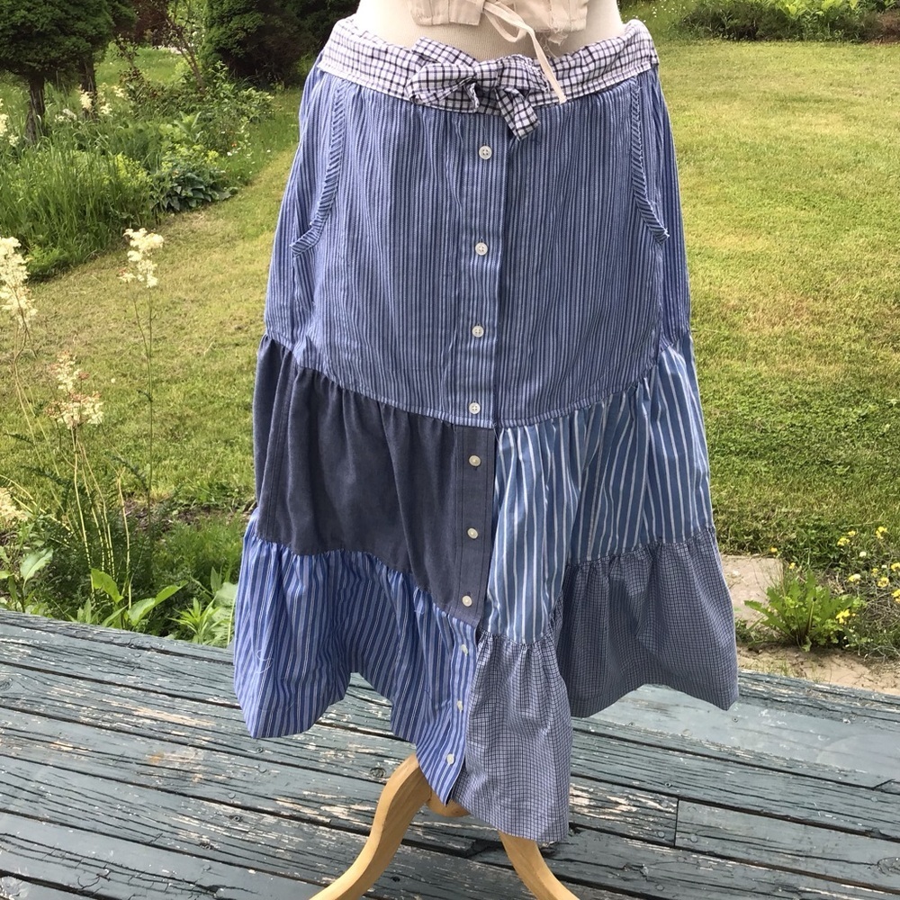 Tiered Boho, Cottagecore Patchwork Prairie. Men’s… - image 4